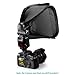 Neewer Protable Foldable Off-Camera Flash Softbox Diffuser Compatible with Nikon SB910 SB900 SB800 SB600 Canon 580EXII 580EX Sony Pentax Olympus Neewer Flash TT560 and Other Small Flashes