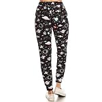 Leggings-Depot-Premium-Womens-Joggers-Popular-Printed-High-Waist-Track-Yoga-Full-Pants-S-XL-BAT4