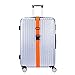 BlueCosto Luggage Straps Suitcase Baggage Carry-on Bag Belt - 2-Pack, Orange