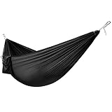Yes4All Lightweight Camping Hammock with Carry Bag – Multi Color Available (Single) & Tree Strap (Optional)