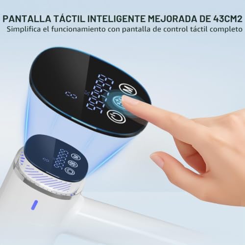 NALONE 22J IPL Laser Epilator with Touch Screen, 4 in 1 HR/SC/BT/RA | 10 Power Pulsed Light Epilator for Women and Men, Home Use, Face, Body and Armpits