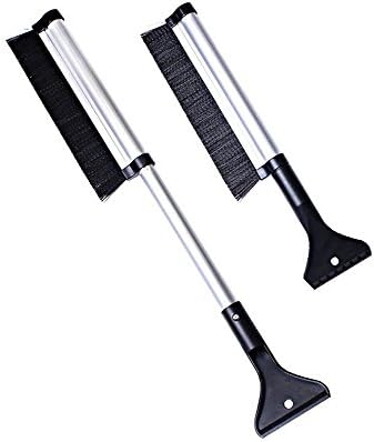 Idealgo Multifunction Retractable Rotation Car Auto Windshield Winter Snow Brush Ice Shovel Scraper Telescopic Extendable Car Cleaning Tool