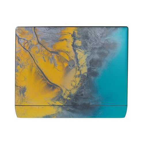 Laptop Skin Compatible with Alienware 16 Area-51 (2025) - Yellow Spill - Premiu…