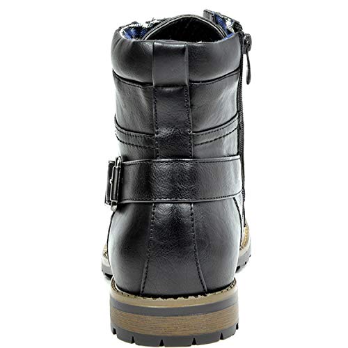 Bruno Marc Men's Military Motorcycle Combat Boots Pricepulse