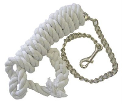 Weaver 10′ Cotton Lead Rope with 24″ Chain