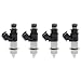 GooDeal 4 Pcs Fuel Injectors For 15710-24F00 Suzuki GSXR 600 750 1000 Hayabusa GSX1300