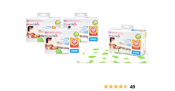 munchkin baby changing pad