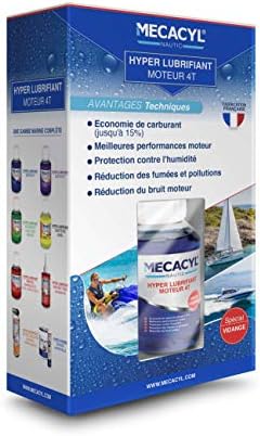 MECACYL NAUTIC 4T Engine Hyper Lubricant 300ml Bottle