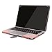MOSISO Case Compatible with MacBook Air 13.6 inch M4 M3 M2 2025-2022 /Air 13 M1 2022-2018 /Pro 13 inch M2 M1 2025-2016, PU Leather Portfolio Protective Stand Cover, Rose Quartz