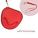Khanka Hard Travel Case Replacement for COWIN E7 / E7 PRO Active Noise Cancelling Bluetooth Headphones (red)