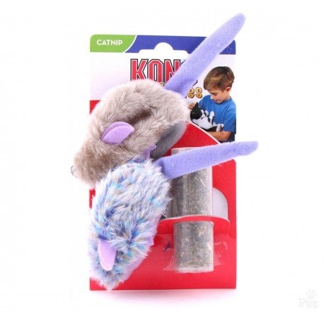 purple mouse cat toy