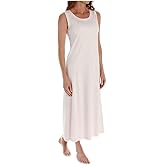 P-Jamas Women's 365660 Ankle Length Sleeveless Butterknits Nightgown