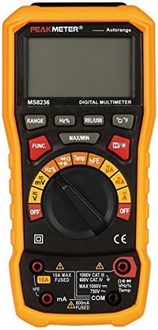 HYELEC MS8236 Digital Multimeter, Auto Range and Power Off