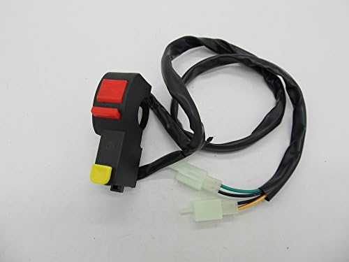May Motorcycle 7 / 8 Inch Handlebar Mounting ON/OFF Switch button 12V/10A for Motorbike Fog Lamp HeadLight horn Electrical System