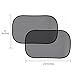 Car Sun Shade (3 Pack), Seresroad Car Window Shade for Baby Dog Car Seat Windshield Sun Shade with Fabric Static Cling Theory