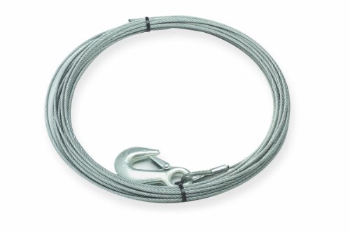 Superwinch 1577A Wire Rope assembly with Hook -1/4