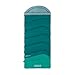 Coleman CozyFoot 30 Women's Sleeping Bag, Blue/Green