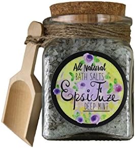 Deep Mint | All Natural Bath Salts | EpsiFuze | 8.5 oz
