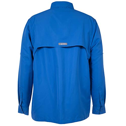HABIT Men's Long Sleeve River Guide Fishing Shirt With UPF 40+ Sun Protection