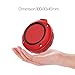Lenrue Shower bluetooth Speakers,Wireless Waterproof Outdoor Speakers,Dustproof,Shockproof,Water Resistant,Perfect for Indoor/Outdoor/Travel/Beach/Camping/Riding/Hiking/Sports(Red)