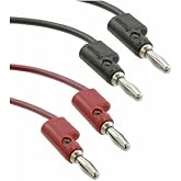 Pomona B-24-02 Stacking Banana Plug Patch Cord, Set, 24 in.