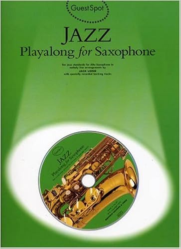 Guest Spot Jazz Playalong For Alto Saxophone Book Cd Noten Bundle Cd Fur Alt Saxophon Amazon De Long Jack Fremdsprachige Bucher