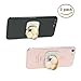 ArunnersTM Cute Corgi Butt Magnetic Cell phone Holders Animal Shape Pet Dog Portable Desktop Phone Mounts Universal Stands Resin Fridge Magnets with 3 Metal Plates - 2 Packs, Grey1 Yellow1