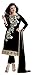 RUHANI Anarkali Salwar Kameez Designer Indian Bollywood Ethnic Bridal Wedding (Unstitched, Black)