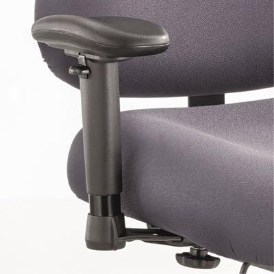 Saf3591Bl - Height/Width-Adjustable T-Pad Arms For Optimus Big Tall Chairs