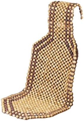 Amazon Com Custom Accessories 17360 Tan Wood Beaded Comfort Seat