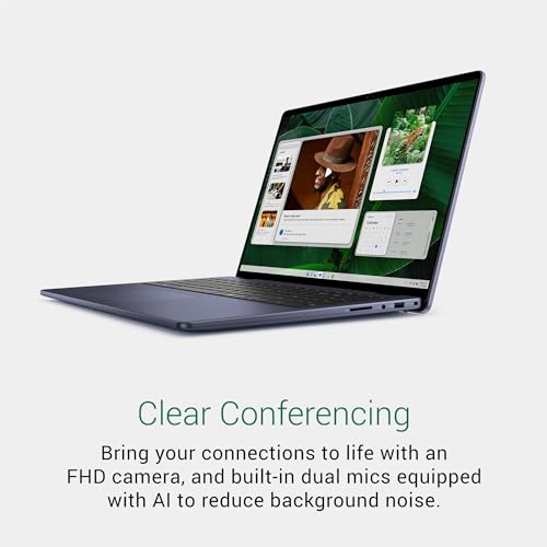 Dell Inspiron 16 5640 Laptop - 16.0-inch 16:10 FHD+ (1920 x 1200) Display, Intel Core 7-150U Processor, 16GB DDR5 RAM, 1TB SSD, Intel Graphics, Windows 11 Pro, Onsite & Migrate Service - Midnight Blue