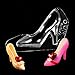 HiParty Mini & Small 3D High Heel Shoe Chocolate Mold, Polycarbonate Stiletto Heels Candy Mold Wedding Bridal Shower Favors Birthday Party Cake Decorating Tools (Set of 2)