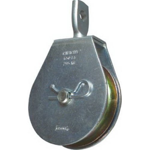 National Hardware N220-004 3211BC Swivel Single Pulley in Zinc plated