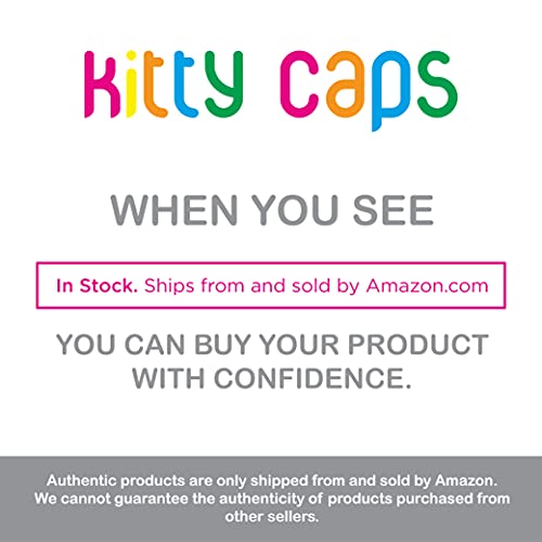 Kitty Caps Nail Caps for Cats Safe, Stylish & Humane Alternative to