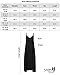StyleDome Women's Summer Casual Plain Flowy Pockets Loose Beach Cami Maxi Dress Sundresses