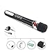 Handheld Wireless Wand Massager with Multi Powerful Speeds & Vibrating Frequencies,USB Rechargeable Therapeutic Massage Stick for Sore Neck Shoulder Back,Soothing Aching Muscles (Black)