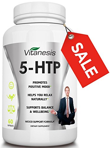 5-HTP Supplement - Boosts Serotonin – Improves Mood – Increases Energy – Supports Healthy Sleep Patterns – All Natural Griffonia Seed Extract – Order Risk Free!