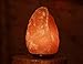 BanWood Crystal Salt Lamp With Wood Base Come With Bulb and Cord (7-8inch)
