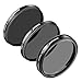 Neewer 3-Piece Filter Set for DJI OSMO / Inspire 1: (1) Polarizer Filter + (1) ND8 Neutral Density Filter + (1) ND16 Neutral Density Filter