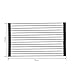 Roll Up Dish Drying Rack in Sink Stainless Steel Kitchen Folding Rack Over Sink Dish Drainer16.9’’(L) x10.2’’(W)