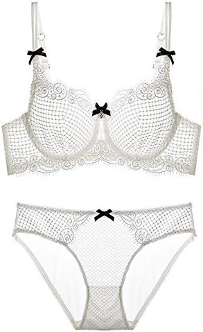 MY AGLAIA Sheer Lace & Mesh Lingerie set 32A-40D