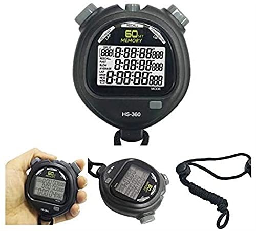GLLP Elektronische Stopwatch Multifunctionele Sport Stopwatch Sport Running Fitness Games Timer - Image 4