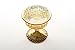 Koyal Wholesale 4.5-Inch Antique Gold Glass Compote Bowl Pedestal Flower Bowl Centerpiece