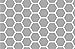 SheetWorld Fitted Sheet (Fits BabyBjorn Travel Crib Light) - Grey Honeycomb - Made In USA