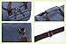 Canvas Duffel Bag, Aidonger Vintage Canvas Weekender Bag Travel Bag Sports Duffel with Shoulder Strap (Dark Blue)
