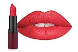 Golden Rose Velvet Matte Lipstick, 06 Amaranth Red