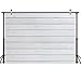 LYWYGG 7x5ft Photography Backdrop White Wood Backdrops Photography Wood Floor Wall Background Photographyers CP-21