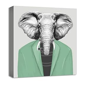 Canvas Wall Art Animal in Home...
