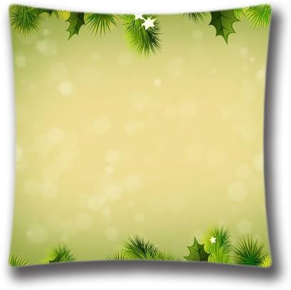 Pillow Case,Christmas Background Throw Pillow Cover Sofa Bed Home Decor Pillow Case Cushion Cover 16x16inch