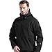 FREE SOLDIER Men's Fleece Lined Softshell Jacket Water Resistant Tactical Jacket